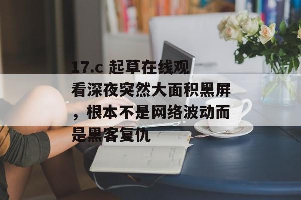 17.c 起草在线观看深夜突然大面积黑屏，根本不是网络波动而是黑客复仇